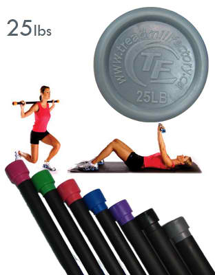 Body outlet bar weights