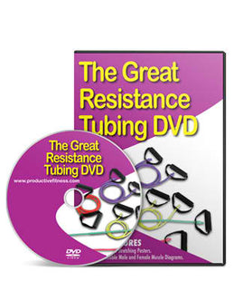 The Great Resistance Tubing DVD Fitness Accessories Canada.
