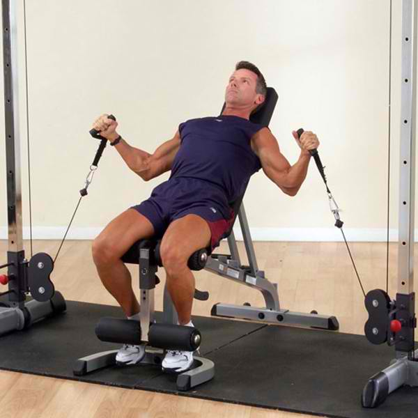 Body solid best sale deluxe cable crossover