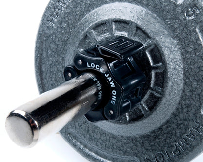 Lock-Jaw One - 1" Standard Barbell Collars Strength & Conditioning Canada.