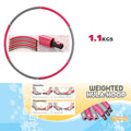 Jasmine Fitness Weighted 1.1kg  Hula Hoop Fitness Accessories Canada.