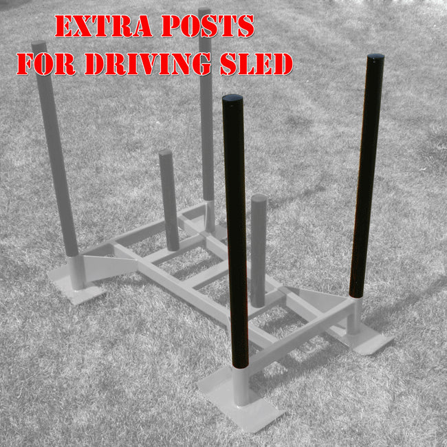 Driving Sled EXTRA POSTS (PAIR) Strength & Conditioning Canada.