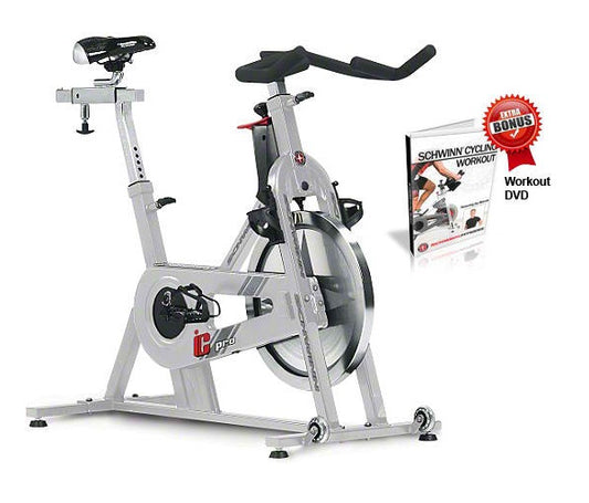 Schwinn IC Pro Silver Indoor Cycle BONUS! DVD Cardio Canada.