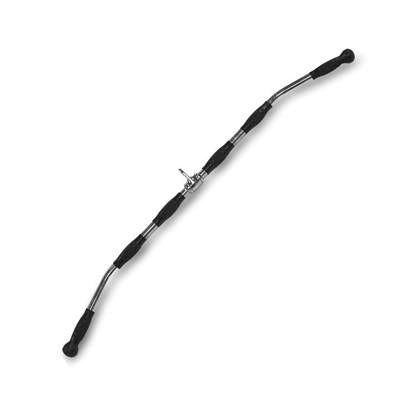 Element Fitness Pro-Grip Lat Bar 48" Rubber Strength Machines Canada.