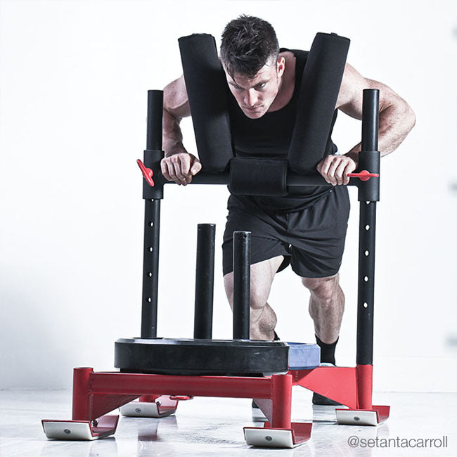 Professional Driving Power Sled Red Strength & Conditioning Canada.