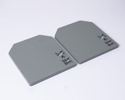 37LBS TOTAL XM TACTICAL WEIGHT PLATE INSERTS
