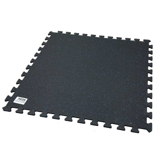 Gorilla Flooring 36" x 36" Interlocking Rubber Tile 9mm thick Blue