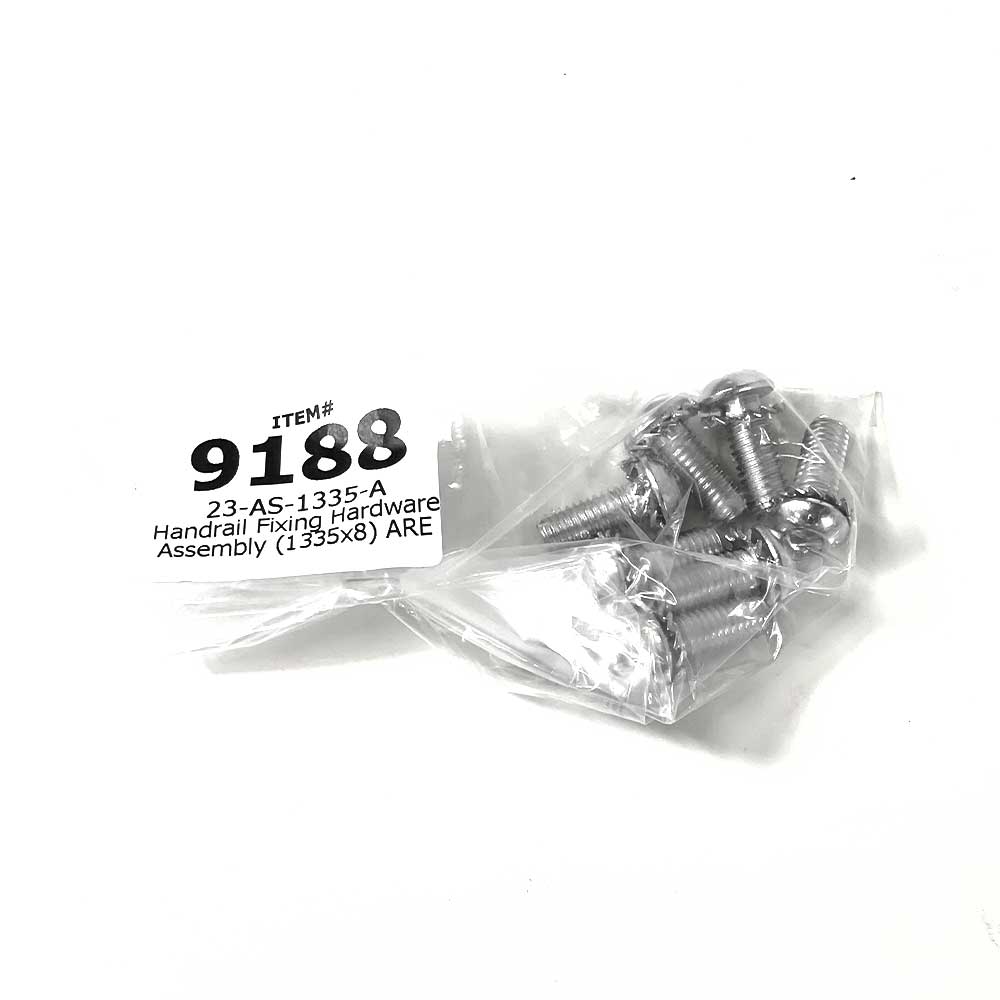 23-AS-1335-A Handrail Fixing Hardware Assembly (1335x8) ARE