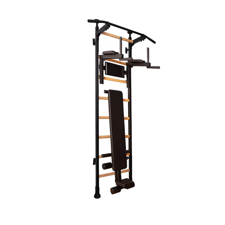 BenchK S5 Black - 521B avec banc de musculation + barre à dips