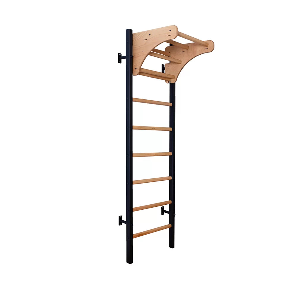BenchK S2 Black - 211B with Wooden Pull-Up Bar
