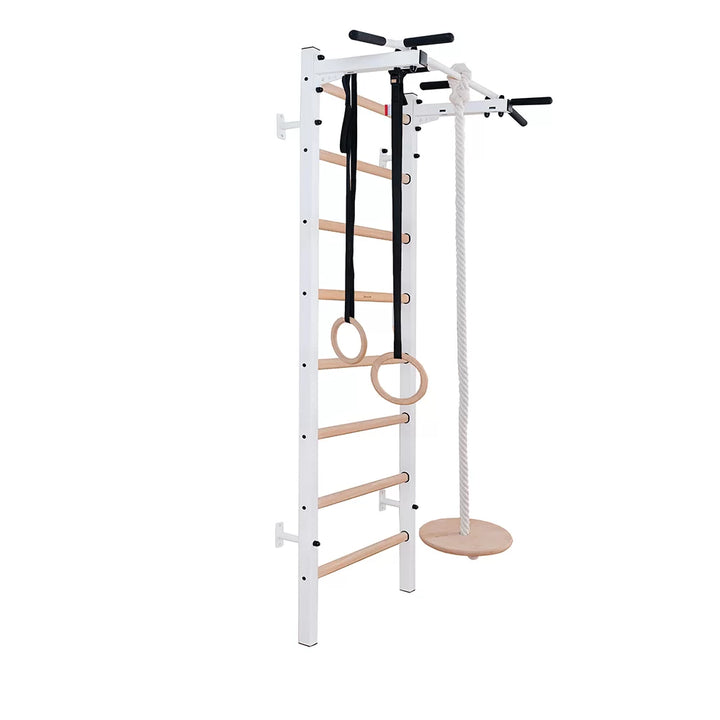 BenchK S2 Blanc - 221W avec barre de traction en acier PB2W + accessoires de gymnastique A204