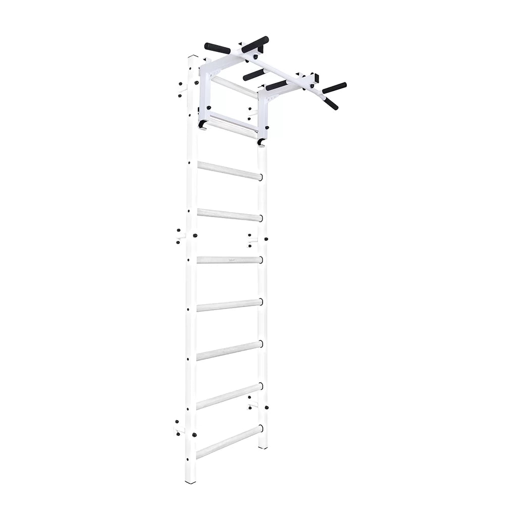 BenchK S2 White - 231W with PB3W Steel Pull-Up Bar