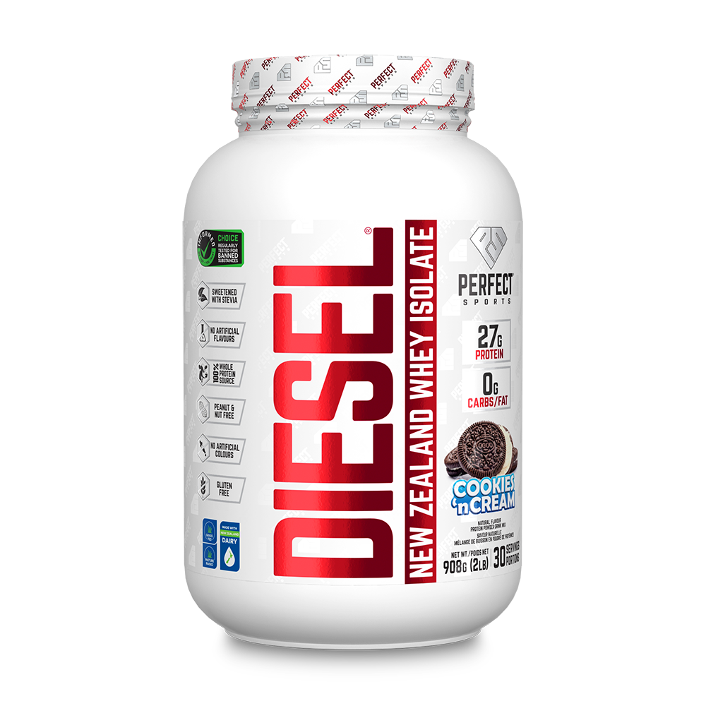DIESEL® WHEY PROTEIN ISOLATE - COOKIES 'N CREAM FLAVOUR