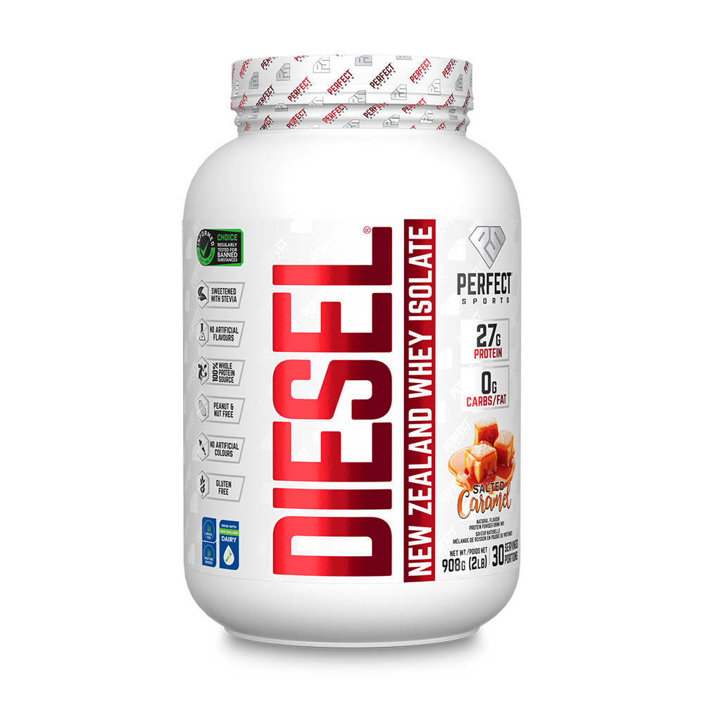 DIESEL® WHEY PROTEIN ISOLATE - SALTED CARAMEL FLAVOUR