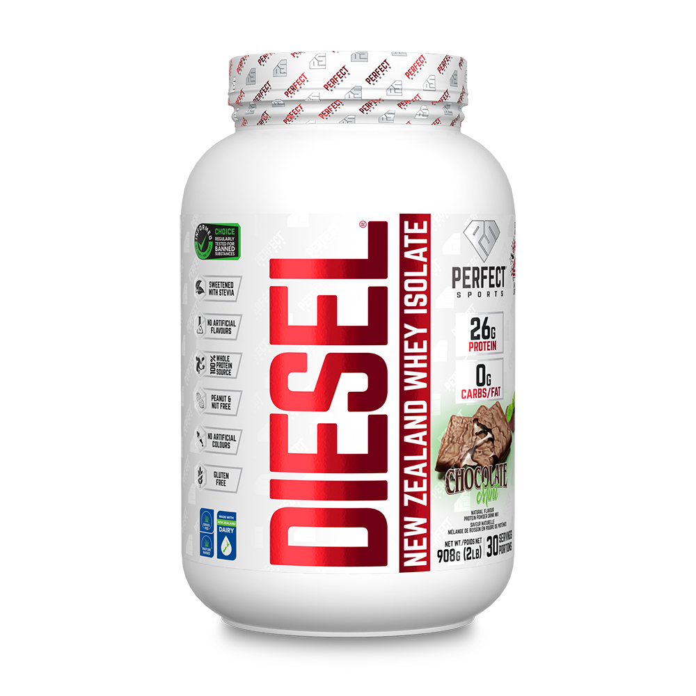 DIESEL® WHEY PROTEIN ISOLATE - CHOCOLATE MINT FLAVOUR