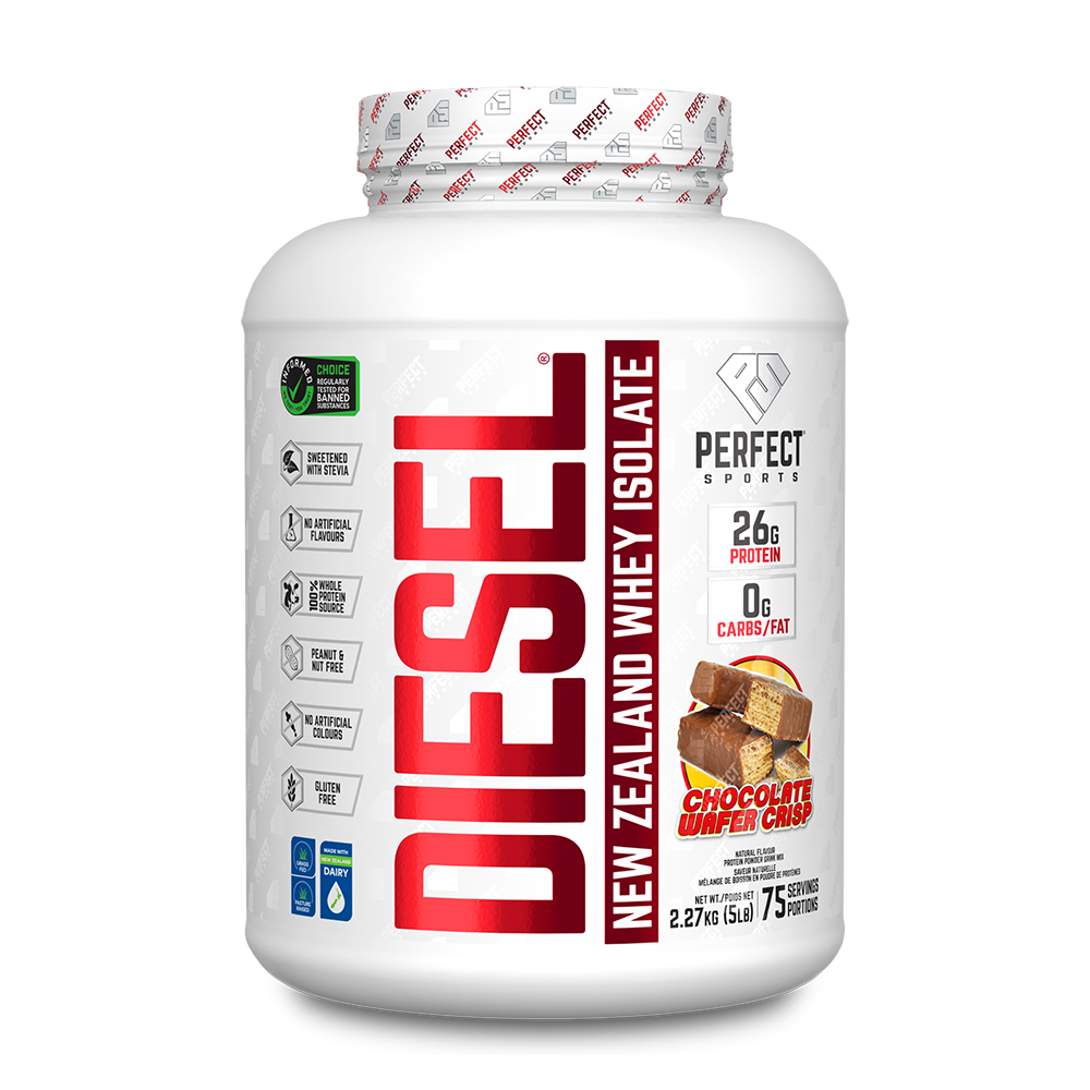 DIESEL® WHEY PROTEIN ISOLATE - CHOCOLATE WAFER CRISP FLAVOUR