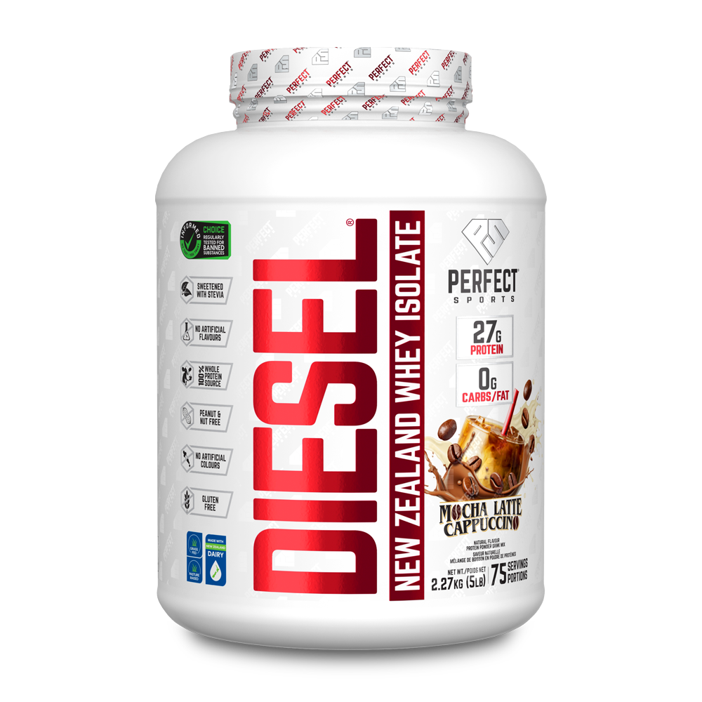 DIESEL® WHEY PROTEIN ISOLATE - MOCHA LATTE CAPPUCCINO FLAVOUR