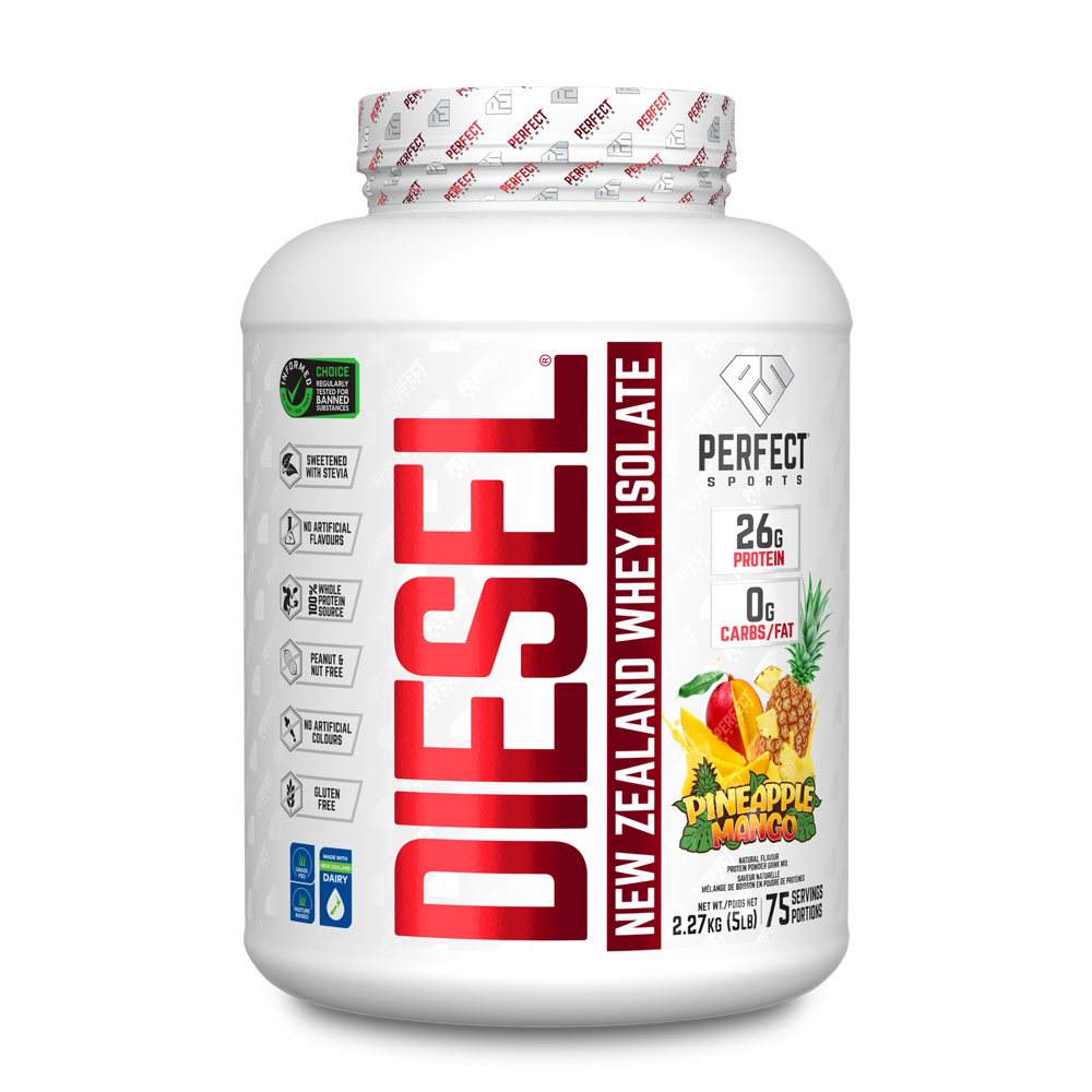 DIESEL® WHEY PROTEIN ISOLATE - PINEAPPLE MANGO FLAVOUR