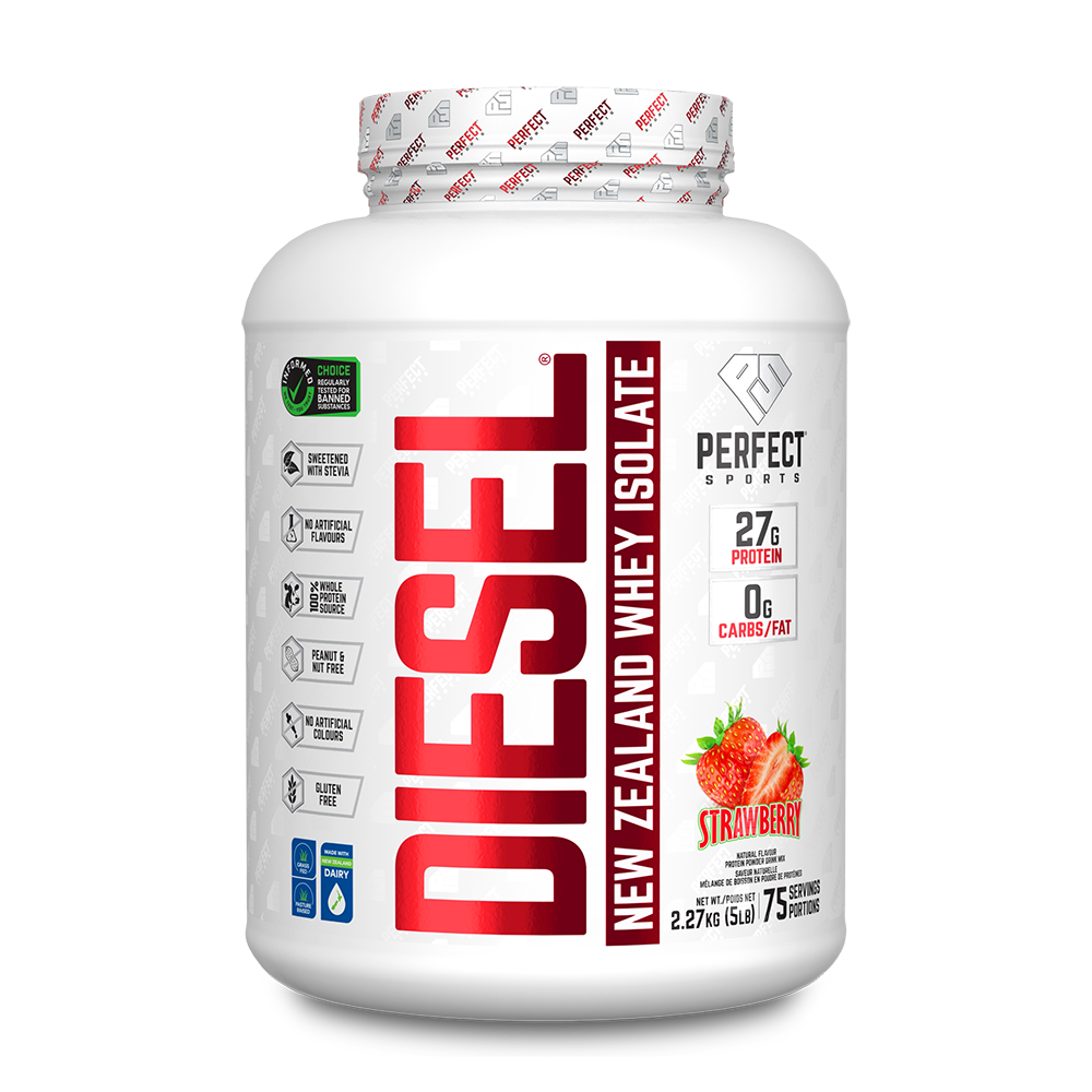 DIESEL® WHEY PROTEIN ISOLATE - STRAWBERRY FLAVOUR