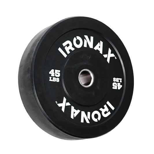 IRONAX ATHLETIC SERIES 45LBS COMMERCIAL BUMPER PLATE