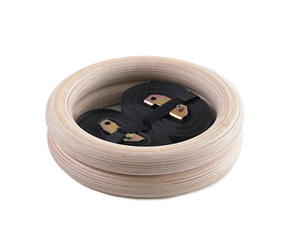 XM FITNESS Wood Gym Rings