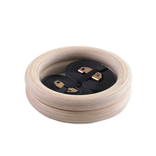 XM FITNESS Wood Gym Rings