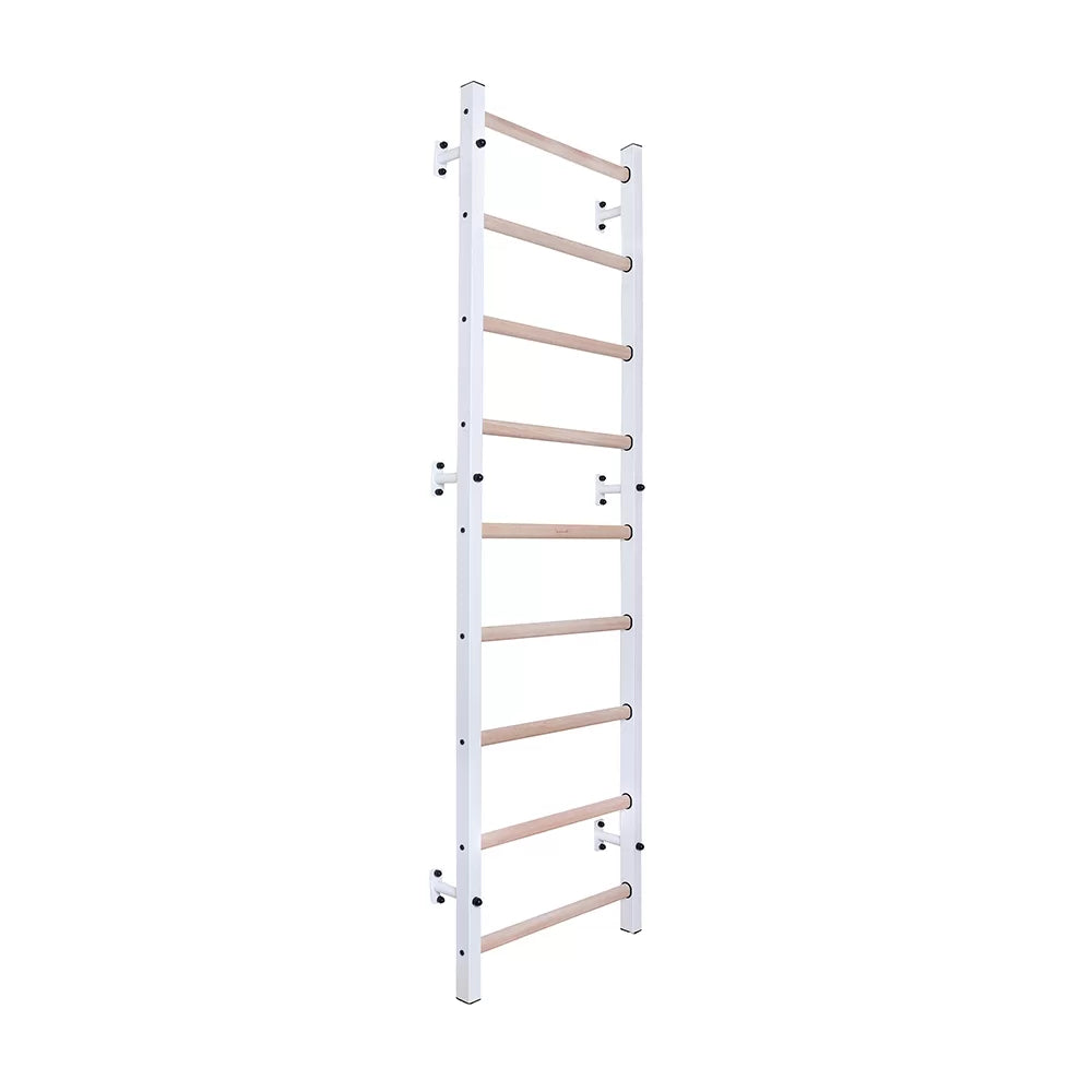 BenchK S7 White - 711W with Wooden Pull-Up Bar