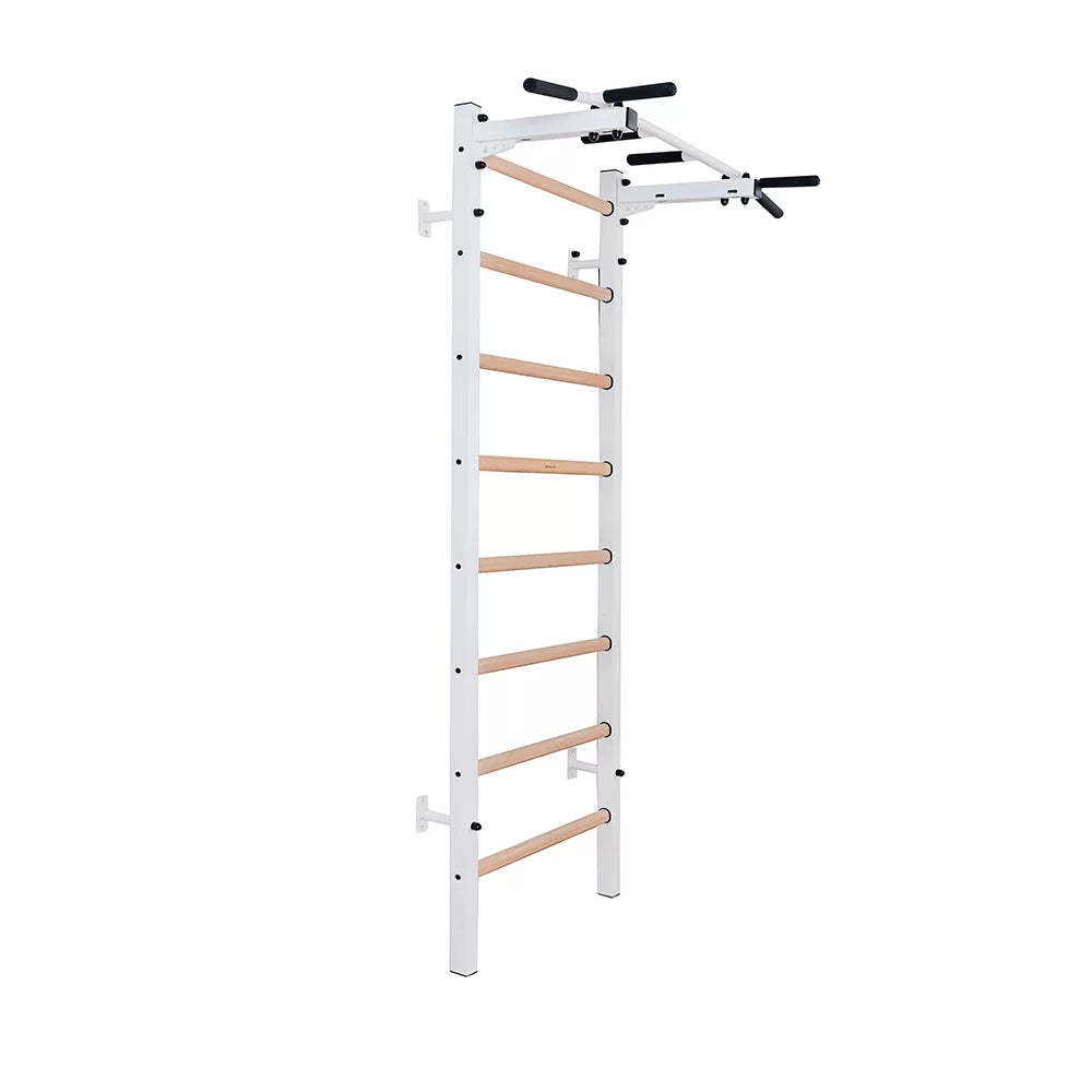 BenchK S2 White - 221W with PB2W Steel Pull-Up Bar