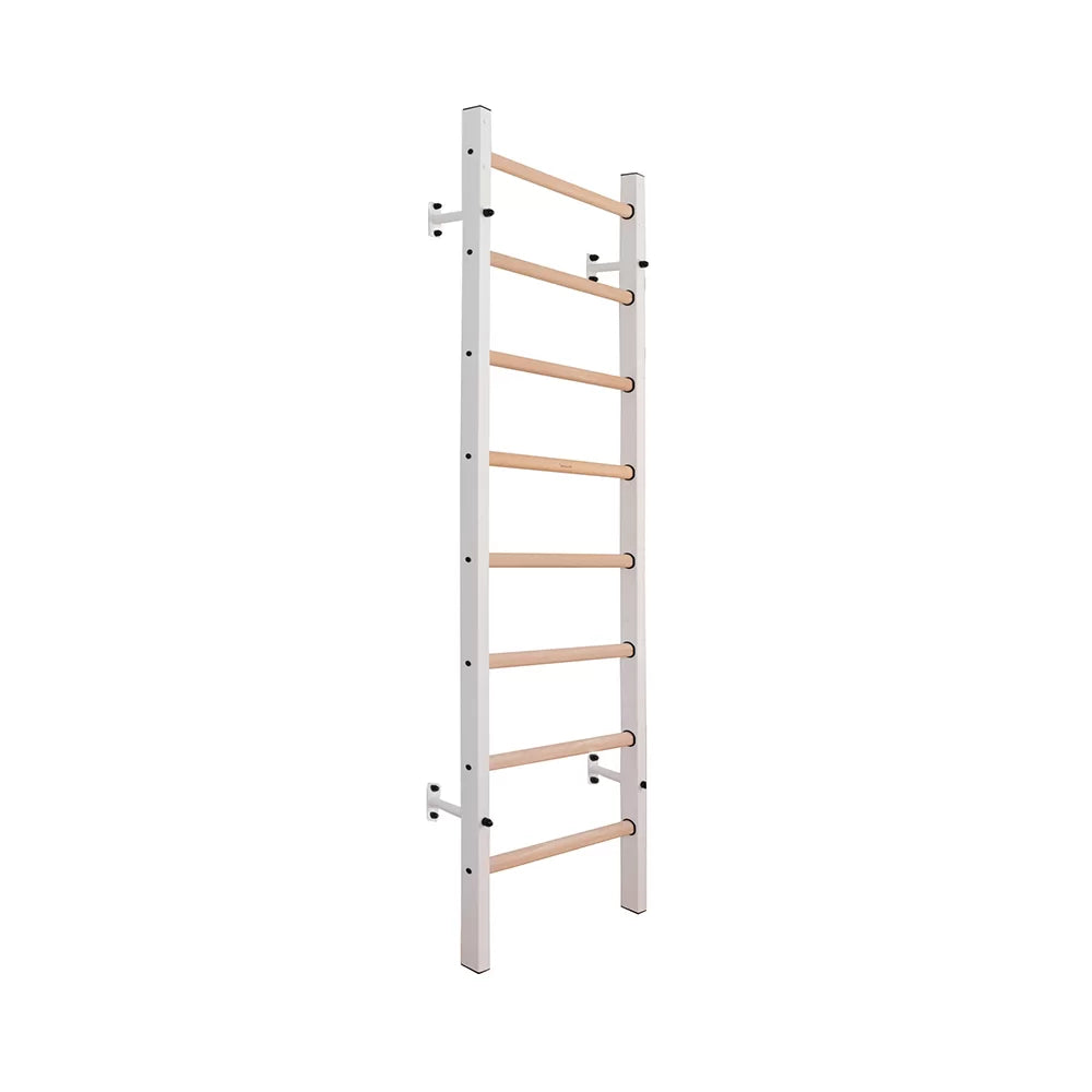 BenchK S2 White - 211W with Wooden Pull-Up Bar + A204 Gymnastics Accessories