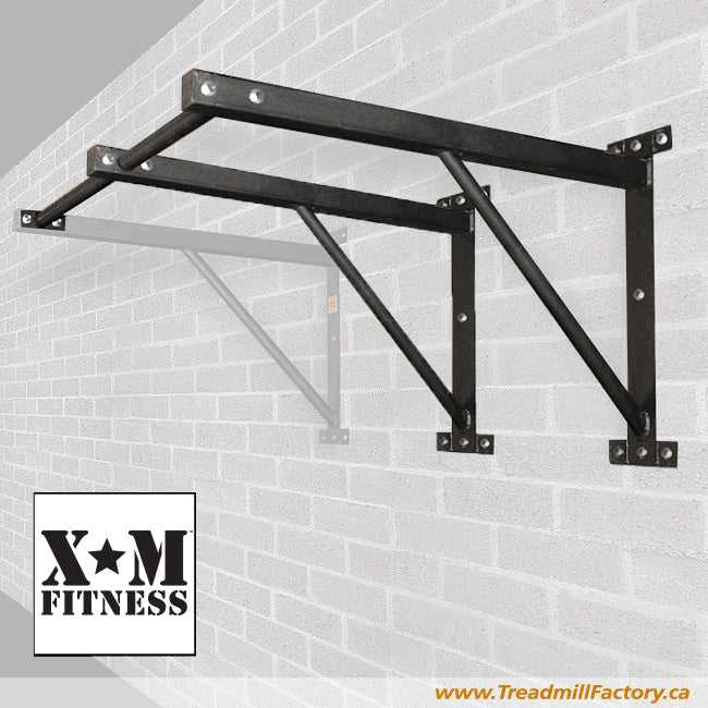 XM FITNESS Add on Wall Mounted Chin Up Bar Strength & Conditioning Canada.