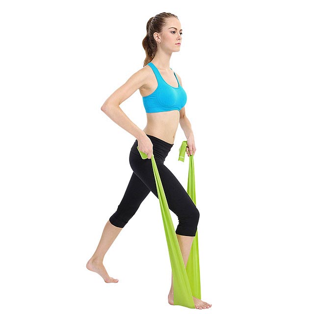 Beach Body Resistance Bands - Medium Green Fitness Accessories Canada.