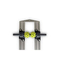 Beastie Double Track Wall System Fitness Accessories Canada.