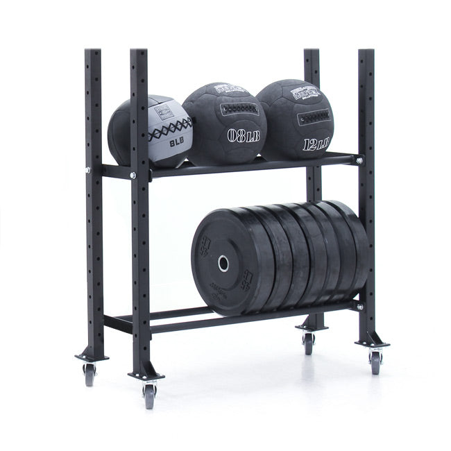 Xtreme Monkey 2 Tier Ball/Plate Storage Rack – The Treadmill Factory