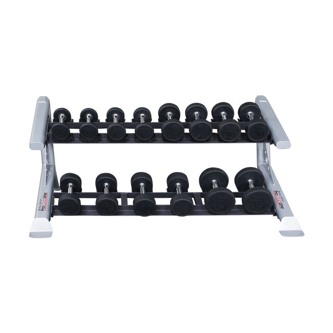 Body Solid SDKR500SD 2 Tier Saddle Dumbbell Rack Strength & Conditioning Canada.