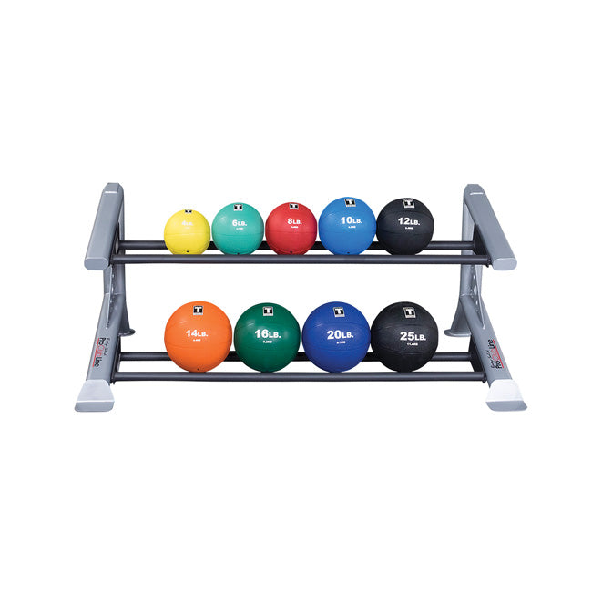 Body Solid SDKR500MB 2 Tier PCL Medicine Ball Rack Fitness Accessories Canada.