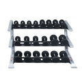 Body Solid SDKR1000SD 3 Tier Saddle Dumbbell Rack Strength & Conditioning Canada.