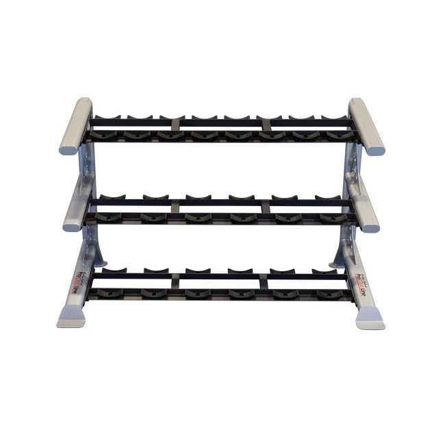 Body Solid SDKR1000SD 3 Tier Saddle Dumbbell Rack Strength & Conditioning Canada.