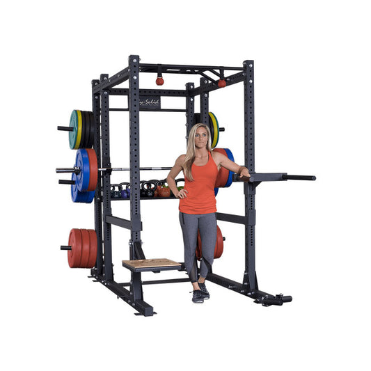 Body Solid SPR1000BackP4 Commercial Extended Power Rack Package Strength Machines Canada.