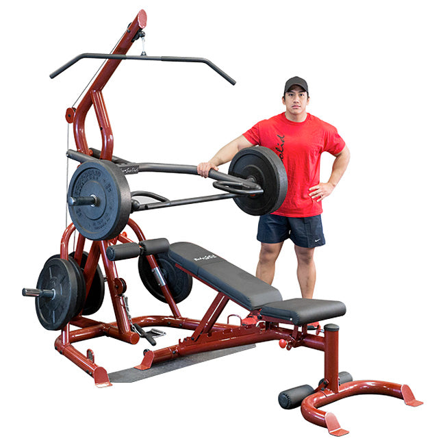 Body-Solid Corner Leverage Gym Package GLGS100P4 Strength Machines Canada.