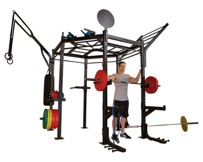 Body Solid SR-HEXPROCLUB Hexagon Pro Club Package Strength Machines Canada.