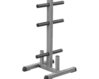 Body-Solid GOWT Olympic Plate Tree & Bar Holder Strength & Conditioning Canada.