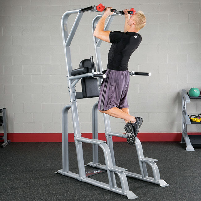 Body Solid SVKR1000 Pro ClubLine Vertical Knee Raise Strength Machines Canada.