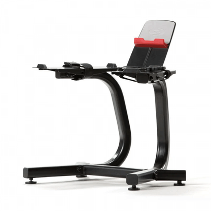 Bowflex SelectTech Dumbbell Stand with Media Rack – The Treadmill