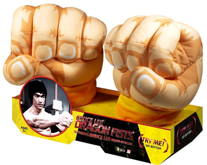 Bruce Lee Motion Activated Dragon Fists Jumbo Plush Fitness Accessories Canada.