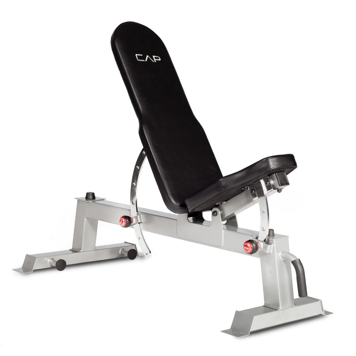 Cap strength deluxe standard bench with 100 lb cast iron weight online set