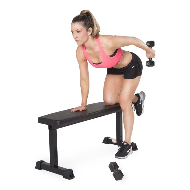 Cap Strength Flat Bench The Treadmill Factory