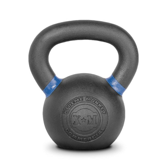 XM FITNESS Cast Iron Kettlebells - 12kg Strength & Conditioning Canada.