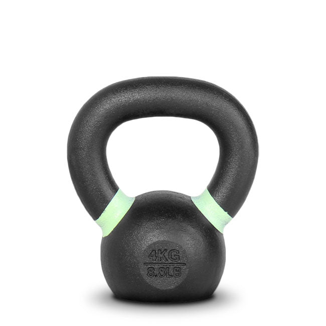 XM FITNESS Cast Iron Kettlebells - 4kg Strength & Conditioning Canada.
