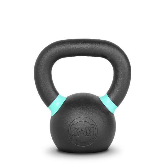 XM FITNESS Cast Iron Kettlebells - 6kg Strength & Conditioning Canada.