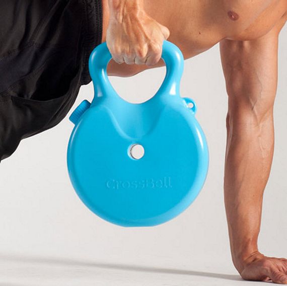 Water best sale fillable kettlebell